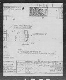 Manufacturer's drawing for North American Aviation B-25 Mitchell Bomber. Drawing number 63-62032