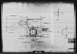 Manufacturer's drawing for North American Aviation B-25 Mitchell Bomber. Drawing number 98-53416