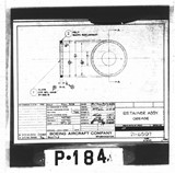 Manufacturer's drawing for Boeing Aircraft Corporation B-17 Flying Fortress. Drawing number 21-6597