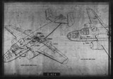 Manufacturer's drawing for North American Aviation B-25 Mitchell Bomber. Drawing number 108-00025