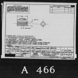 Manufacturer's drawing for Lockheed Corporation P-38 Lightning. Drawing number 197424