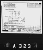 Manufacturer's drawing for Lockheed Corporation P-38 Lightning. Drawing number 200487