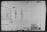 Manufacturer's drawing for North American Aviation B-25 Mitchell Bomber. Drawing number 98-320329