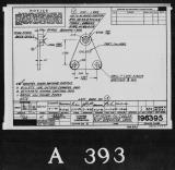 Manufacturer's drawing for Lockheed Corporation P-38 Lightning. Drawing number 196395