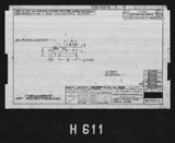 Manufacturer's drawing for North American Aviation B-25 Mitchell Bomber. Drawing number 98-735115