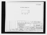 Manufacturer's drawing for Beechcraft AT-10 Wichita - Private. Drawing number 107284