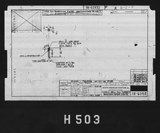 Manufacturer's drawing for North American Aviation B-25 Mitchell Bomber. Drawing number 98-62432
