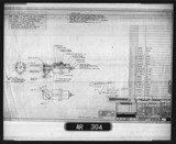 Manufacturer's drawing for Douglas Aircraft Company Douglas DC-6 . Drawing number 3493547