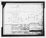 Manufacturer's drawing for Boeing Aircraft Corporation B-17 Flying Fortress. Drawing number 21-7029