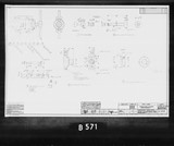 Manufacturer's drawing for Packard Motor Car Co. Packard Merlin V-1650. Drawing number at9718