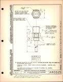 Manufacturer's drawing for Generic Parts - Aviation Standards. Drawing number an5525