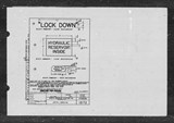 Manufacturer's drawing for North American Aviation B-25 Mitchell Bomber. Drawing number 1D72