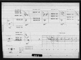 Manufacturer's drawing for North American Aviation B-25 Mitchell Bomber. Drawing number 108-51024