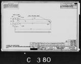 Manufacturer's drawing for Lockheed Corporation P-38 Lightning. Drawing number 197420