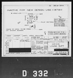 Manufacturer's drawing for Boeing Aircraft Corporation B-17 Flying Fortress. Drawing number 41-5544