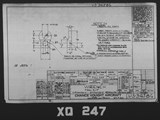 Manufacturer's drawing for Chance Vought F4U Corsair. Drawing number 34586