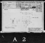 Manufacturer's drawing for Lockheed Corporation P-38 Lightning. Drawing number 40791
