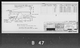 Manufacturer's drawing for Boeing Aircraft Corporation B-17 Flying Fortress. Drawing number 1-18987