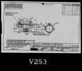 Manufacturer's drawing for Lockheed Corporation P-38 Lightning. Drawing number 184578