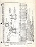 Manufacturer's drawing for Generic Parts - Aviation Standards. Drawing number an761