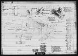 Manufacturer's drawing for North American Aviation B-25 Mitchell Bomber. Drawing number 98-62501