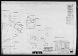 Manufacturer's drawing for North American Aviation B-25 Mitchell Bomber. Drawing number 98-42155