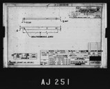 Manufacturer's drawing for North American Aviation B-25 Mitchell Bomber. Drawing number 108-58549