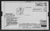 Manufacturer's drawing for North American Aviation B-25 Mitchell Bomber. Drawing number 98-54738