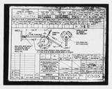 Manufacturer's drawing for Beechcraft AT-10 Wichita - Private. Drawing number 103135