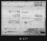 Manufacturer's drawing for North American Aviation B-25 Mitchell Bomber. Drawing number 98-42304