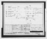 Manufacturer's drawing for Boeing Aircraft Corporation B-17 Flying Fortress. Drawing number 21-9888