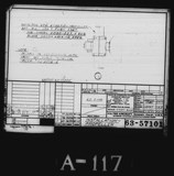 Manufacturer's drawing for Vultee Aircraft Corporation BT-13 Valiant. Drawing number 63-57101