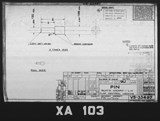 Manufacturer's drawing for Chance Vought F4U Corsair. Drawing number 33497