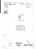 Manufacturer's drawing for Vickers Spitfire. Drawing number 34950