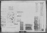 Manufacturer's drawing for North American Aviation B-25 Mitchell Bomber. Drawing number 108-543319