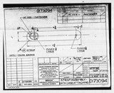 Manufacturer's drawing for Beechcraft Beech Staggerwing. Drawing number D173094