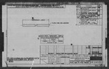 Manufacturer's drawing for North American Aviation B-25 Mitchell Bomber. Drawing number 98-54801