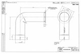 Manufacturer's drawing for Vickers Spitfire. Drawing number 33162