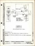 Manufacturer's drawing for Generic Parts - Aviation Standards. Drawing number an6121