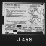 Manufacturer's drawing for Douglas Aircraft Company C-47 Skytrain. Drawing number 1036848