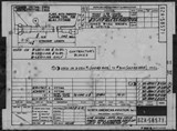 Manufacturer's drawing for North American Aviation B-25 Mitchell Bomber. Drawing number 62A-58571