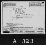 Manufacturer's drawing for Lockheed Corporation P-38 Lightning. Drawing number 195402