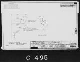 Manufacturer's drawing for Lockheed Corporation P-38 Lightning. Drawing number 198316