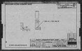 Manufacturer's drawing for North American Aviation B-25 Mitchell Bomber. Drawing number 98-54174