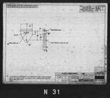 Manufacturer's drawing for North American Aviation B-25 Mitchell Bomber. Drawing number 98-62556