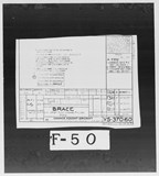 Manufacturer's drawing for Chance Vought F4U Corsair. Drawing number 37060