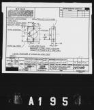 Manufacturer's drawing for Lockheed Corporation P-38 Lightning. Drawing number 197198