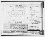 Manufacturer's drawing for Boeing Aircraft Corporation B-17 Flying Fortress. Drawing number 21-6037