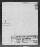 Manufacturer's drawing for North American Aviation B-25 Mitchell Bomber. Drawing number 98-71248