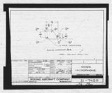 Manufacturer's drawing for Boeing Aircraft Corporation B-17 Flying Fortress. Drawing number 21-7459